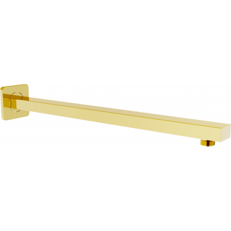 Mexen Cube 40 cm gold wall-mounted shower arm - 79112-50