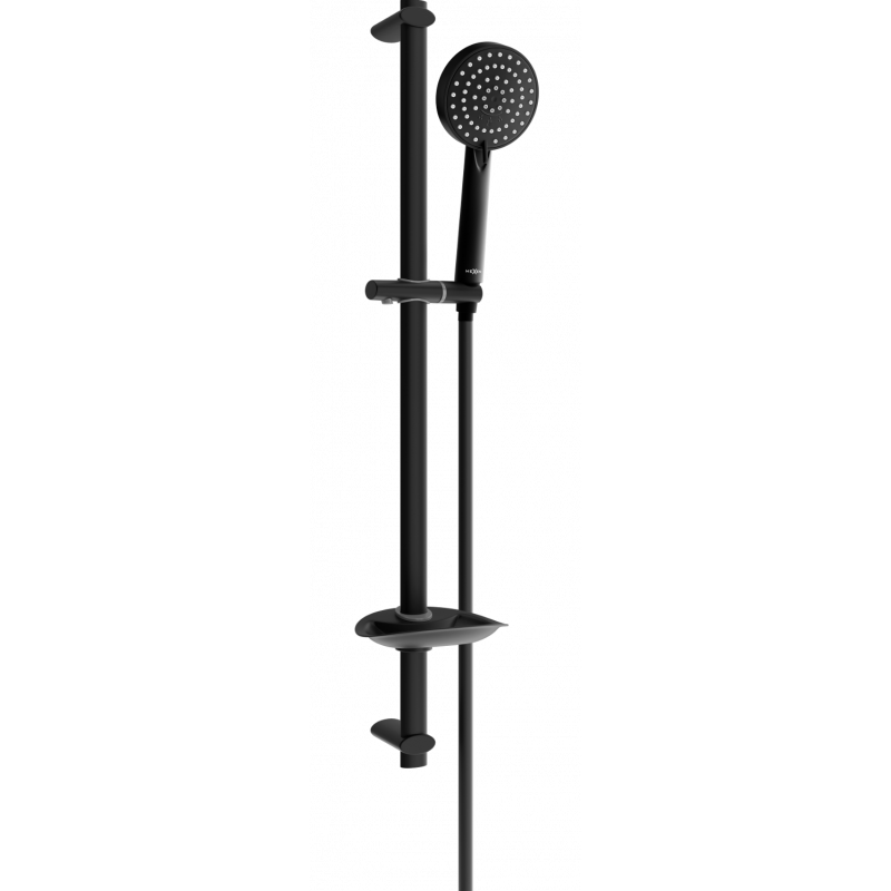 Mexen DB75 black adjustable shower set - 785754584-70