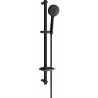 Mexen DB75 sliding shower set, Black - 785754584-70