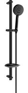 Mexen DB75 sliding shower set, Black - 785754584-70