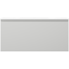 Mexen Orio bathroom cabinet 100 cm with Vela sink, 1 drawer, gray matte/white matte - 91A10-10047-1-BF62-W23M01