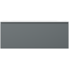Mexen Orio 120 cm Bathroom Cabinet with Vela Sink, 1 Drawer, Matte Graphite/Matte White - 91A10-12047-1-BF66-W23M01