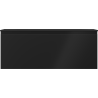 Mexen Orio bathroom cabinet 120 cm with Vela sink, 1 drawer, black mat - 91A10-12047-1-BF71-W23M71