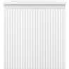 Mexen Rivel bathroom cabinet 45 cm with Otis sink, 1 drawer, grooved, white matte - 91A20-04547-1-BF01-W18M01