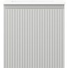 Mexen Rivel bathroom cabinet 45 cm with Otis sink, 1 drawer, fluted, gray matte/white matte - 91A20-04547-1-BF62-W18M01