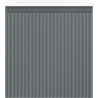 Mexen Rivel 45 cm bathroom cabinet with Otis sink, 1 drawer, grooved, matte graphite/white matte - 91A20-04547-1-BF66-W18M01