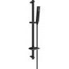 Mexen DB77 black sliding shower set - 785774584-70