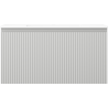 Mexen Rivel bathroom cabinet 90 cm with Otis sink, 1 drawer, grooved, gray matte/white matte - 91A20-09047-1-BF62-W18M01