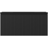 Mexen Rivel bathroom cabinet 100 cm with Otis sink, 1 drawer, fluted, black matte - 91A20-10047-1-BF71-W18M71