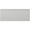 Mexen Rivel bathroom cabinet 120 cm with sink Otis, 1 drawer, grooved, gray matte/white matte - 91A20-12047-1-BF62-W18M01