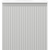 Mexen Rivel bathroom cabinet 45 cm with Vela sink, 1 drawer, fluted, gray matte/white matte - 91A20-04547-1-BF62-W23M01