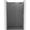 Mexen Omega sliding shower doors 160 cm, graphite, chrome - 825-160-000-01-40