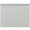 Mexen Rivel 60 cm bathroom cabinet with Vela sink, 1 drawer, grooved, matte gray/white matte - 91A20-06047-1-BF62-W23M01