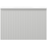 Mexen Rivel 70 cm Bathroom Cabinet with Vela Sink, 1 Drawer, Ribbed, Gray Matte/White Matte - 91A20-07047-1-BF62-W23M01