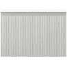 Mexen Rivel bathroom cabinet 70 cm with Vela sink, 1 drawer, grooved, gray matte/white matte - 91A20-07047-1-BF62-W23M01