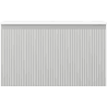 Mexen Rivel bathroom cabinet 80 cm with Vela sink, 1 drawer, fluted, gray matte/white matte - 91A20-08047-1-BF62-W23M01