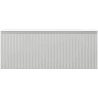 Mexen Rivel bathroom cabinet 120 cm with Vela washbasin, 1 drawer, fluted, gray matte/white matte - 91A20-12047-1-BF62-W23M01