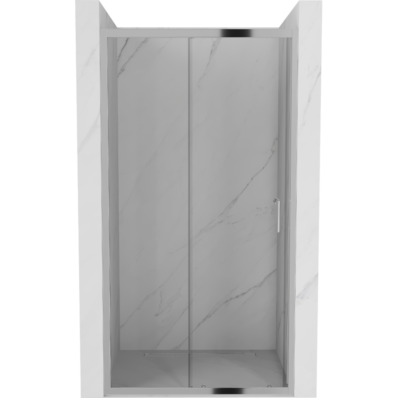 Mexen Apia sliding shower door 90 cm, Transparent, Chrome - 845-090-000-01-00