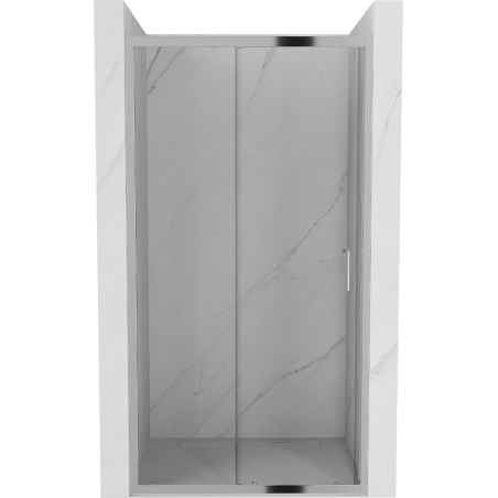 Mexen Apia sliding shower door 90 cm, Transparent, Chrome - 845-090-000-01-00