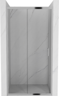 Mexen Apia sliding shower door 100 cm, Transparent, Chrome - 845-100-000-01-00