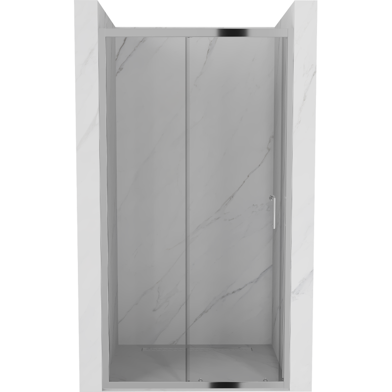 Mexen Apia sliding shower door 110 cm, Transparent, Chrome - 845-110-000-01-00