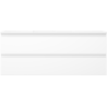 Mexen Orio bathroom cabinet 120 cm with Otis washbasin, 2 drawers, white matte - 91A10-12047-2-BFF01-W18M01