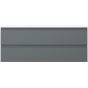 Mexen Orio bathroom cabinet 120 cm with Otis washbasin, 2 drawers, matte graphite/white matte - 91A10-12047-2-BFF66-W18M01