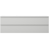 Mexen Orio bathroom cabinet 140 cm with Otis washbasin, 2 drawers, gray matte/white matte - 91A10-14047-2-BFF62-W18M01