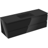 Mexen Orio bathroom cabinet 140 cm with Otis sink, 2 drawers, black gloss/black matte - 91A10-14047-2-BFF70-W18M71