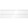 Mexen Orio bathroom cabinet 160 cm with Otis sink, 2 drawers, white gloss - 91A10-16047-2-BFF00-W18M00