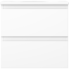 Mexen Orio bathroom cabinet 50 cm with Vela sink, 2 drawers, white matt - 91A10-05047-2-BFF01-W23M01