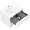 Mexen Orio 60 cm Bathroom Cabinet with Vela Sink, 2 Drawers, White Matte - 91A10-06047-2-BFF01-W23M01