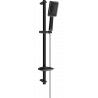Mexen DB54 sliding shower set, Black/Chrome - 785544584-17