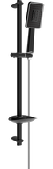 Mexen DB54 sliding shower set, Black/Chrome - 785544584-17