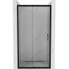 Mexen Apia sliding shower door 115 cm, Transparent, Black - 845-115-000-70-00