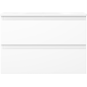Mexen Orio bathroom cabinet 70 cm with Vela sink, 2 drawers, white matte - 91A10-07047-2-BFF01-W23M01