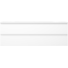 Mexen Orio 140 cm bathroom cabinet with Vela sink, 2 drawers, white matte - 91A10-14047-2-BFF01-W23M01