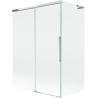 Mexen Rox L bath screen 2-panel sliding 120 + 70 x 150 cm, transparent, chrome - 8C9L-120-070-01-00