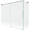 Mexen Rox L 2-panel sliding bathtub screen 180 + 90 x 150 cm, transparent, chrome - 8C9L-180-090-01-00