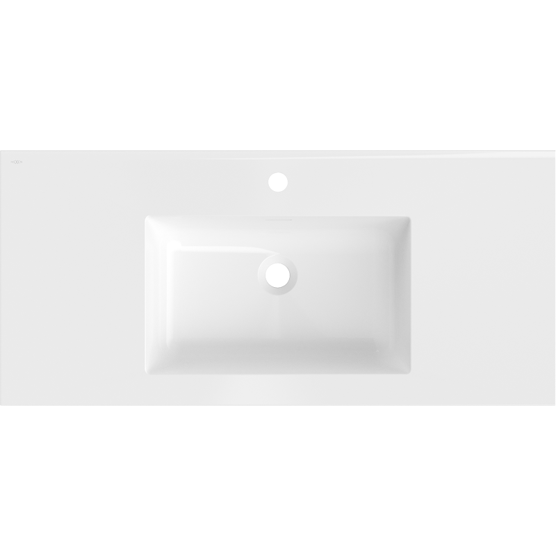 Mexen Otis countertop washbasin 101 x 46.5 cm, white gloss - 25181000