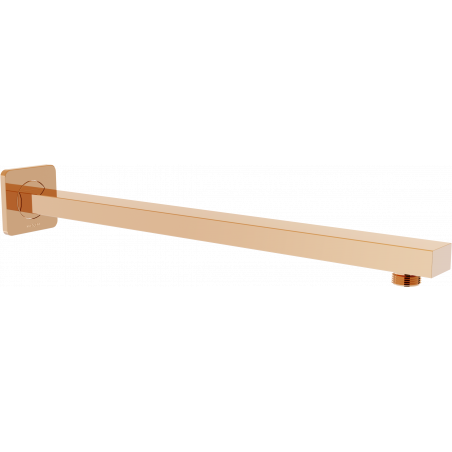 Mexen wall mounted shower arm 40 cm Rose gold - 79112-60