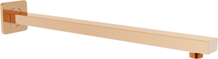 Mexen wall mounted shower arm 40 cm Rose gold - 79112-60
