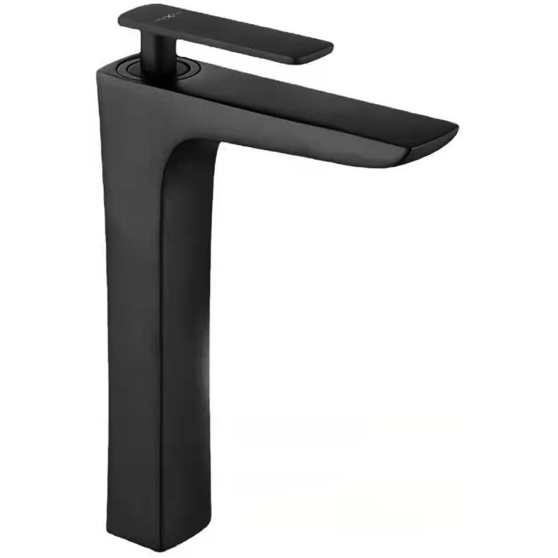 Mexen Indus tall black washbasin faucet - 744610-70