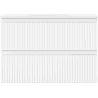 Mexen Rivel bathroom cabinet 70 cm with Vela sink, 2 drawers, fluted, white matte - 91A20-07047-2-BFF01-W23M01