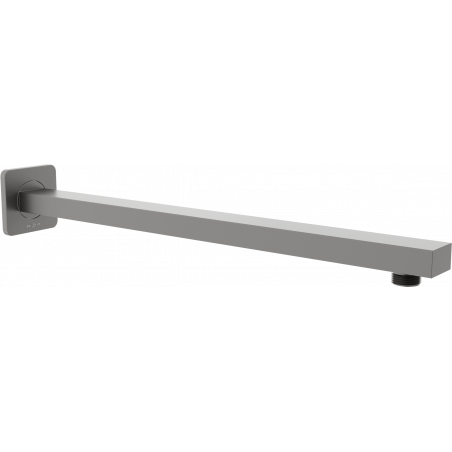 Mexen wall-mounted shower arm 40 cm, brushed gun gray - 79112-66