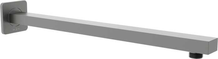 Mexen wall-mounted shower arm 40 cm, brushed gun gray - 79112-66