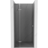 Mexen Roma 90 cm Hinged Shower Door, Graphite, Chrome - 854-090-000-01-40