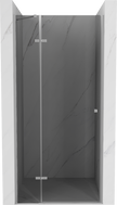 Mexen Roma swing shower door 100 cm, graphite, chrome - 854-100-000-01-40