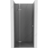 Mexen Roma hinged shower door 120 cm, Graphite, Chrome - 854-120-000-01-40