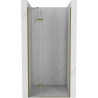 Mexen Roma pivot shower door 110 cm, transparent, gold - 854-110-000-50-00